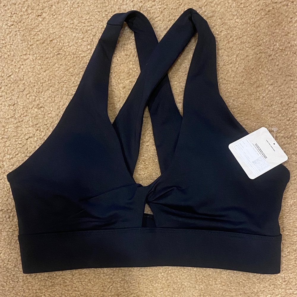 Fabletics black Sports Bra